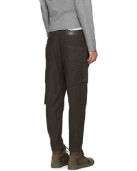 Мужские темно-серые брюки от Helmut Lang