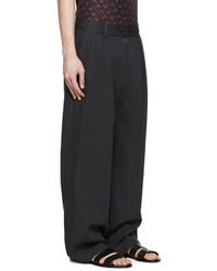 Мужские темно-серые брюки от Robert Geller