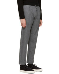 Мужские темно-серые брюки от Sunnei