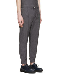Мужские темно-серые брюки от Sunnei
