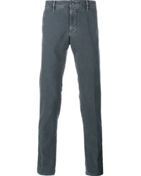 Мужские темно-серые брюки от Incotex