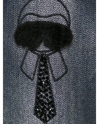 Женские темно-серые брюки от Fendi