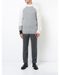 Мужские темно-серые брюки от Sacai