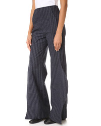 Женские темно-серые брюки от Jacquemus