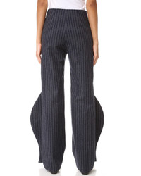 Женские темно-серые брюки от Jacquemus