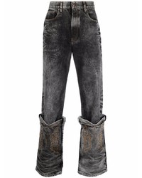 Мужские темно-серые вареные джинсы от Y/Project