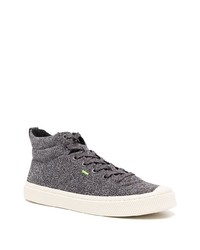 Мужские темно-серые высокие кеды от Cariuma