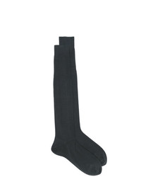 Мужские темно-серые вязаные носки от Fashion Clinic Timeless