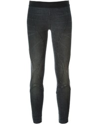 Темно-серые джинсовые леггинсы от Faith Connexion