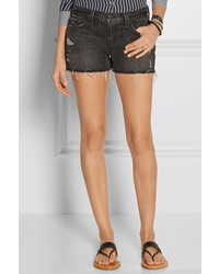 Женские темно-серые джинсовые шорты от J Brand