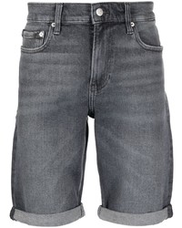 Мужские темно-серые джинсовые шорты от Calvin Klein Jeans