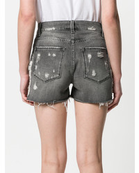 Женские темно-серые джинсовые шорты от Circus Hotel