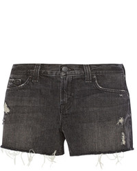 Женские темно-серые джинсовые шорты от J Brand