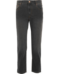 Темно-серые джинсы-бойфренды от Etoile Isabel Marant