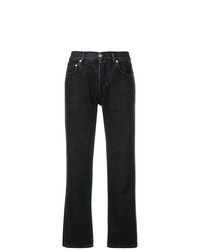 Темно-серые джинсы-бойфренды от Officine Generale