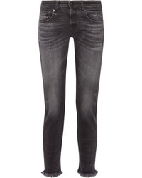 Темно-серые джинсы-бойфренды от R 13