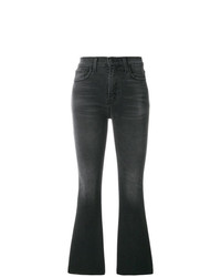 Темно-серые джинсы-клеш от Current/Elliott