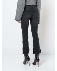 Темно-серые джинсы-клеш от RtA