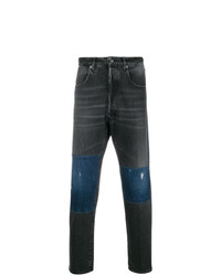 Мужские темно-серые джинсы с принтом от Golden Goose Deluxe Brand