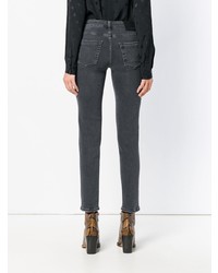 Темно-серые джинсы скинни от Dondup
