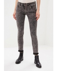 Темно-серые джинсы скинни от BLUE MONKEY