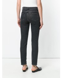 Темно-серые джинсы скинни от Officine Generale