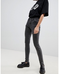 Темно-серые джинсы скинни от Cheap Monday