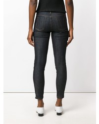 Темно-серые джинсы скинни от Victoria Victoria Beckham