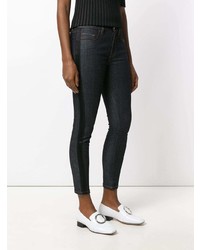 Темно-серые джинсы скинни от Victoria Victoria Beckham