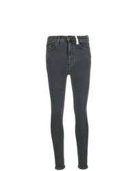 Темно-серые джинсы скинни от Current/Elliott