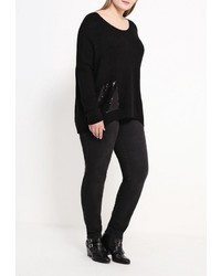 Темно-серые джинсы скинни от Fiorella Rubino