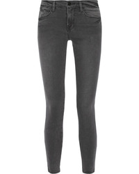 Темно-серые джинсы скинни от Frame Denim