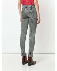 Темно-серые джинсы скинни от Givenchy