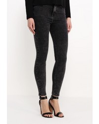 Темно-серые джинсы скинни от Miss Bon Bon