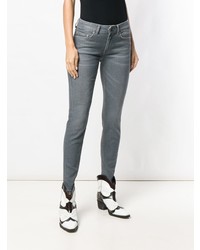 Темно-серые джинсы скинни от Dondup