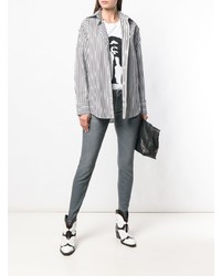 Темно-серые джинсы скинни от Dondup