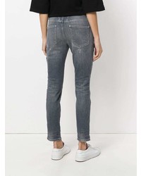 Темно-серые джинсы скинни от Closed