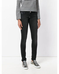 Темно-серые джинсы скинни от Philipp Plein