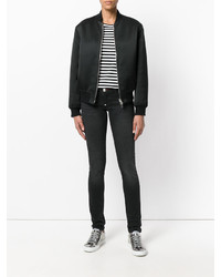 Темно-серые джинсы скинни от Philipp Plein