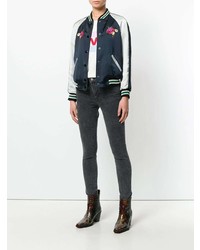 Темно-серые джинсы скинни от Levi's