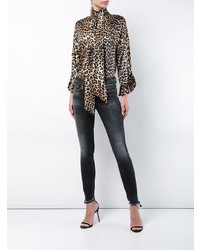 Темно-серые джинсы скинни от R13