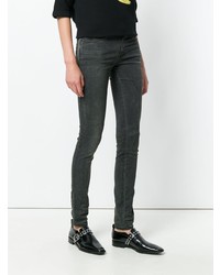 Темно-серые джинсы скинни от Diesel