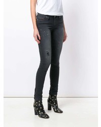 Темно-серые джинсы скинни от Diesel