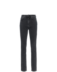 Темно-серые джинсы скинни от Totême