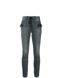 Темно-серые джинсы скинни от Unravel Project