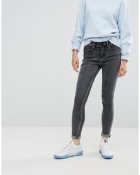 Темно-серые джинсы скинни от WÅVEN