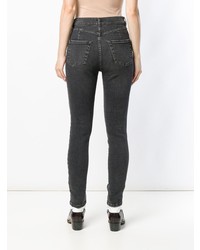 Темно-серые джинсы скинни от Magda Butrym