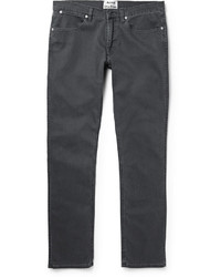 Мужские темно-серые джинсы от Acne Studios