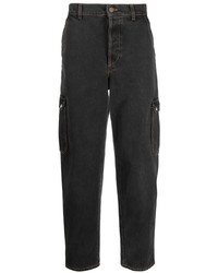 Мужские темно-серые джинсы от Alexander McQueen