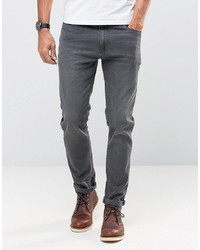 Мужские темно-серые джинсы от ASOS DESIGN